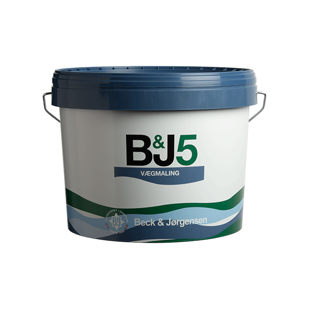 B&J 5 v�gmaling til v�relser og lofter i mat glans 5