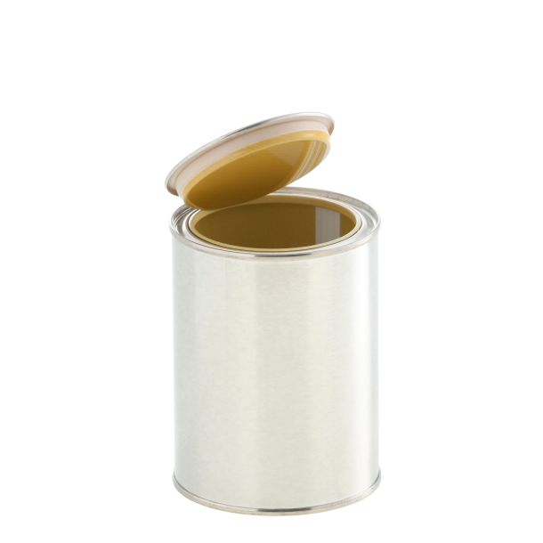 Metall�g 84 mm. indvendig lakeret til 500 ml. metald�se 84/112