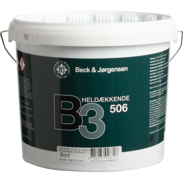 B&J 506 B3 held�kkende tr�beskyttelse oliebaseret