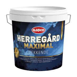 Gjco Herregrd Maximal dkkende trbeskyttelse (2,7 liter, Hvid).
