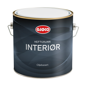 Gj�co Interi�r h�ftegrunder alkydolie i mat hvid