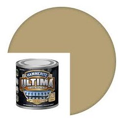 Hammerite Ultima Preminum metalmaling m/glat effekt (250 ml. Guld)