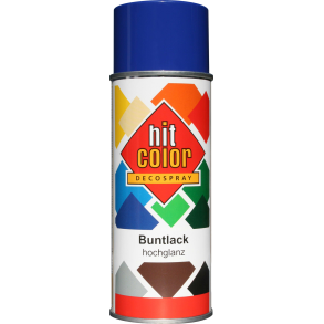 Hit-Color spraymaling 400 ml. (Blank, Marinebl, RAL 5002).