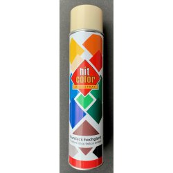 Hit-Color spraymaling 600 ml. (Blank, Elfenben RAL 1015)