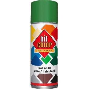 Hit-Color 320 spraymaling (Halvblank, Grn, 400ml.)