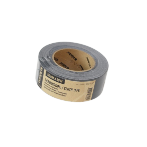 L�rredstape / gaffatape sort 170 �m 50 mm. x 50 m.