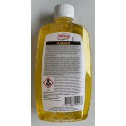 Sterling teakolie indendrs 250 ml.