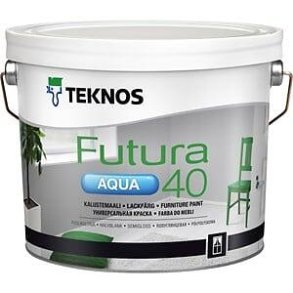 TEKNOS FUTURA AQUA 40 (3 liter, hvid NCS S 0500-N).