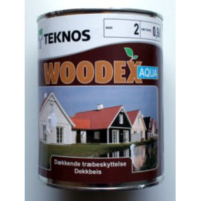 Teknos Woodex Aqua (0,9 l, Base 2 - mellem farver)