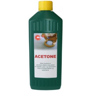 Miller Acetone, Kemisk ren 3/4 liter