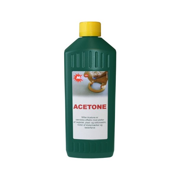 Miller Acetone, Kemisk ren 3/4 liter