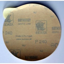 Sliberondel Rhynodry P240 selvkl. &Oslash;150 mm.