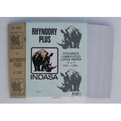 Sandpapir Rhynodry Plus korn P150 ark 23x28 cm