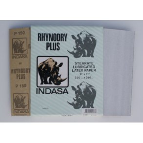 Sandpapir Rhynodry Plus korn P150 ark 23x28 cm