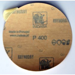 Sliberondel Rhynodry P400 selvkl. &Oslash;150 mm.