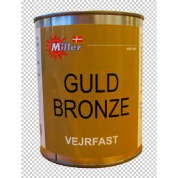 Miller Vejrfast guldbronze ind- og udvendig (0,75 liter)
