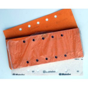 Metabo 92 Sandpapir ark 8 huller 105x280 mm (K120)