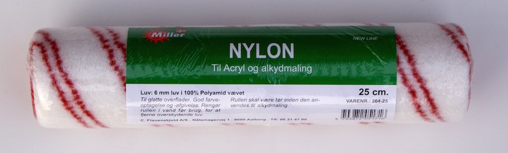 Miller nylon lak malerulle (25 cm.) - STORE MALERULLER - Malerlageret ...
