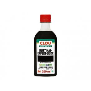 Clou B4 Rustikal Effektbejdse (Mrk Brun, 250 ml.)