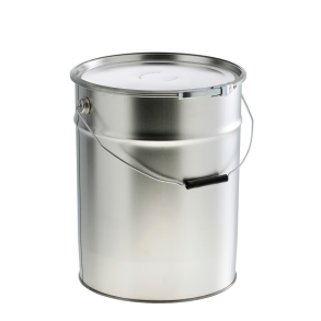 20 liter metalspand 280/390 m/lg og spndebnd UN godkendt (20 liter, blank)