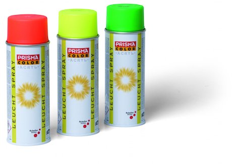 PrismeColor Neon Gul acryl spraymaling 400 ml. - SPRAYMALING - MALERLAGERET - Indenfor maling