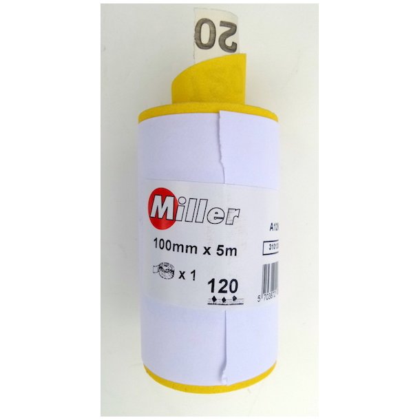 Miller sliiberulle 100 mm.x 5 m. (K120)