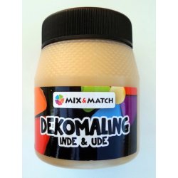 Mix &amp; Match art dekomaling 250 ml. (Guld effekt)