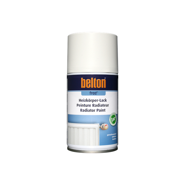 Belton Free Radiatorlak (400 ml. Hvid - RAL 9016) (SGL Halvblank)