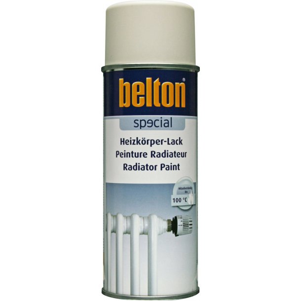 Belton radiatorspray 400 ml. hvid RAL9010
