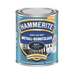 Hammerite Metallak Mat Effekt (250 ml. Antracitgr RAL 7016)