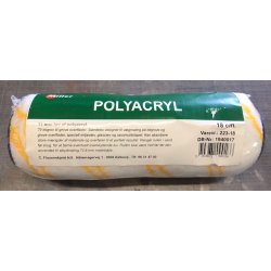 Miller malerulle Refill Acryl 18 cm. stik 8 mm.