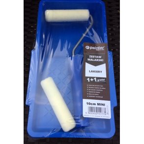 Painter rullest (2 stk. filtruller 10 cm. bjle og malebakke)