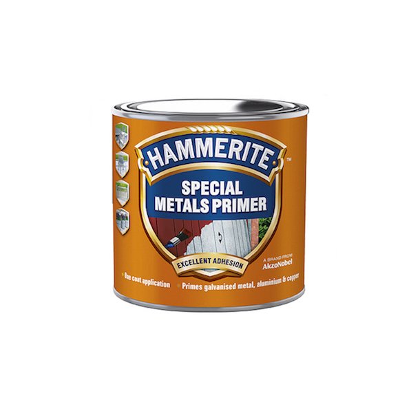 Hammerite Special Metal Primer (Rødbrun, størrelse) - HAMMERITE METALLAK - MALERLAGERET - Alt maling