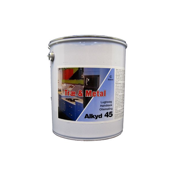 Kolorit Alkyd 45 oliemaling tr og metal glans 45