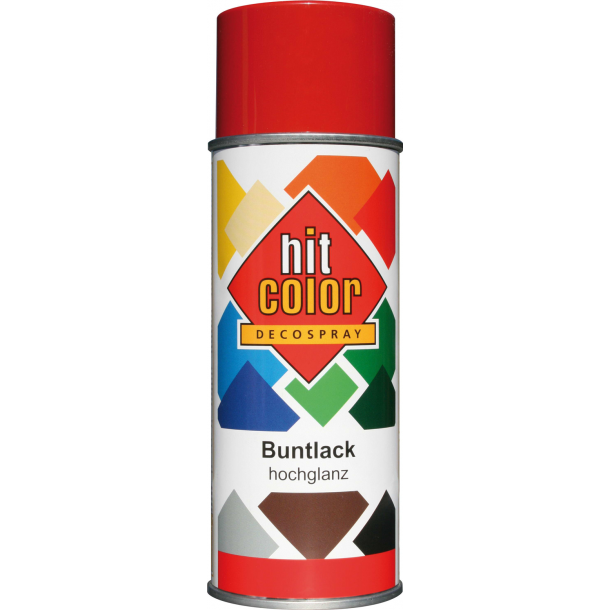 Hit-Color spraymaling 400 ml. (Blank, Flammerd RAL 3000)