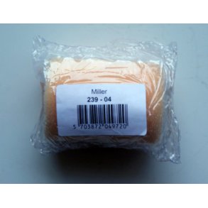 Miller beflokket skum malerulle 5 cm.