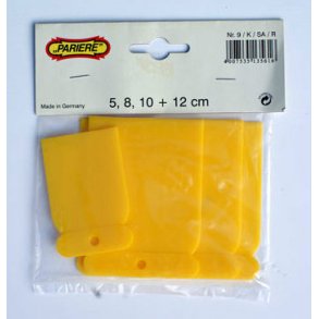 Japanspartelsæt plastik 5, 8,10 & 12 cm.