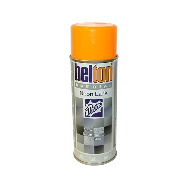 Belton Speciel Neon spraymaling Orange 400 ml. SPRAYMALING - MALERLAGERET - Alt Indenfor maling