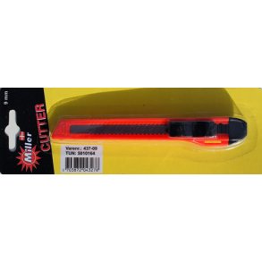 Miller Cutter Hobbykniv orange 9 mm.