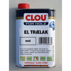 Clou trlak EL mat alkyd 250 ml.