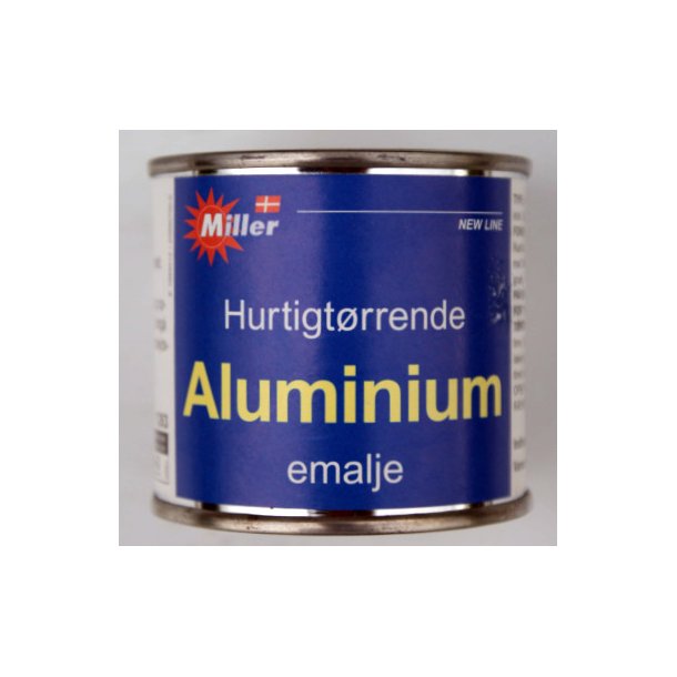 Miller Aluminium Emalje hurtigtørrende ml. - - MALERLAGERET - Alt Indenfor