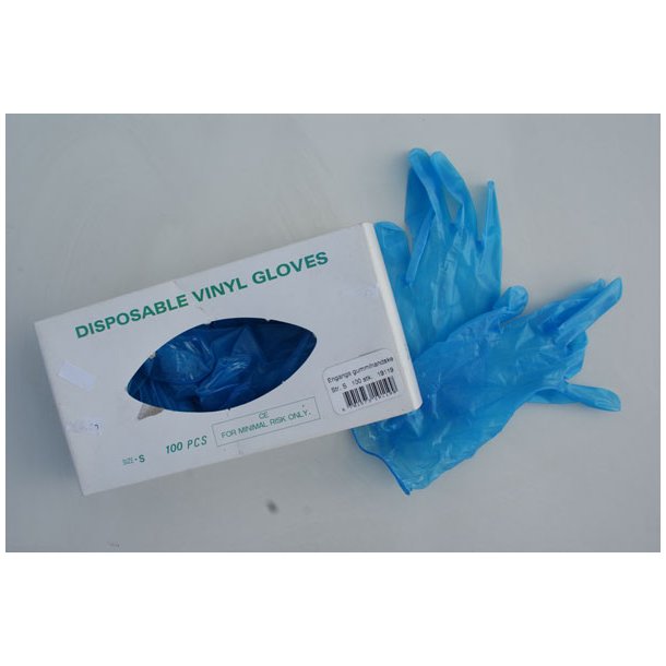 væv præmedicinering forstene PrimeSource Nitril handsker sensitiv blå (Par, Str. Large) - RENGØRING -  MALERLAGERET - Alt Indenfor maling