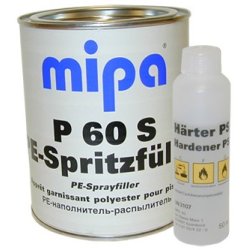 Mipa sprjtespartel 950 ml. inkl. hrder 50 ml.