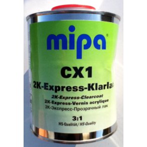 Mipa CX1 2K-klarlak 750 ml.