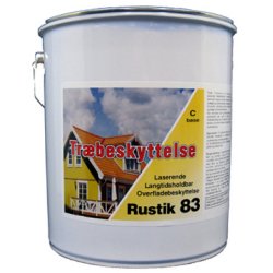 Kolorit Rustik 83 trolie / trbeskyttelse i farvels eller tonet nuance