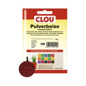 Clou Vandbejdse Mahogni 156 (brev 12 g.)