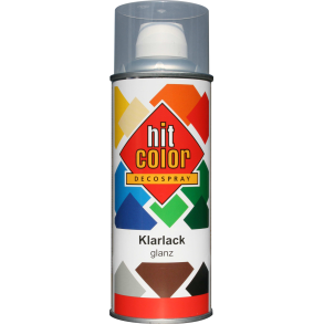 Hit-Color klarlak spray 400 ml. (Blank)