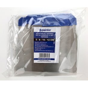 Japanspartelst 4 dele med 5 cm., 8 cm., 10 cm. + 12 cm. spartel.