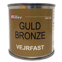 Miller Vejrfast guldbronze ind- og udvendig (0,75 liter)
