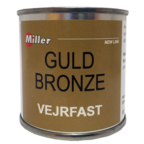 Miller Vejrfast guldbronze ind- og udvendig (125 ml.)